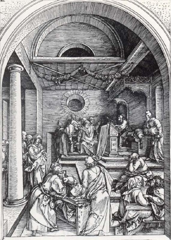 Albrecht Durer Christ and the Doctors